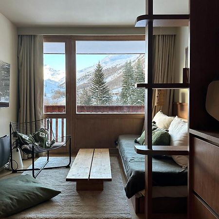 Les Barmettes Appart Renove Avec Vue, Parking Et Skis Aux Pieds Валь-д'Изер Экстерьер фото